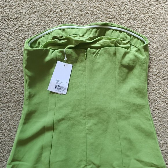 BNWT Kookai Alpha Slim Midi Dress - Size 38 / AU 10 Daiquiri Green - Picture 5 of 11